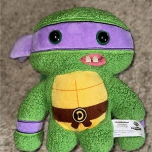 Nickelodeon TMNT Green and Purple Plush Buddy